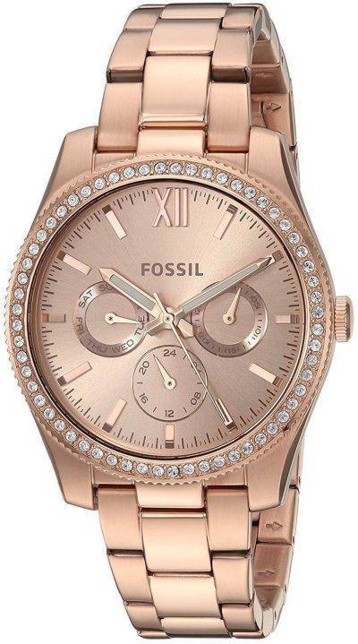 Fossil Scarlette Multifunction Quartz Diamond Accent ES4315 Women's Watch