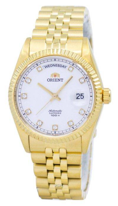 Orient Automatic Diamond Accent Japan Made EV0J001W Men's Watch