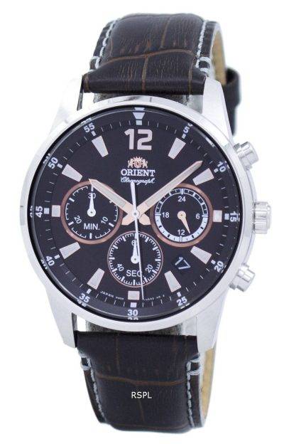 Orient Sports Chronograph Quartz Japan Made RA-KV0006Y00C Men's Watch