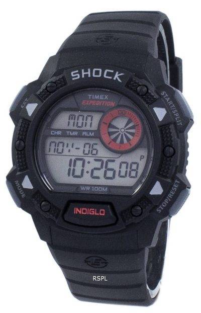 Timex Expedition Antichoc De Base Shock Indiglo Digital T49977 Men's Watch