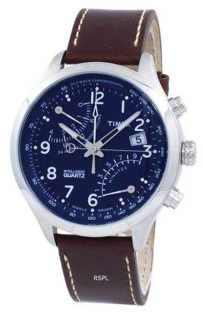 Timex Intelligent Fly-Back Chronograph Quartz Indiglo TW2P78800 Men's Watch