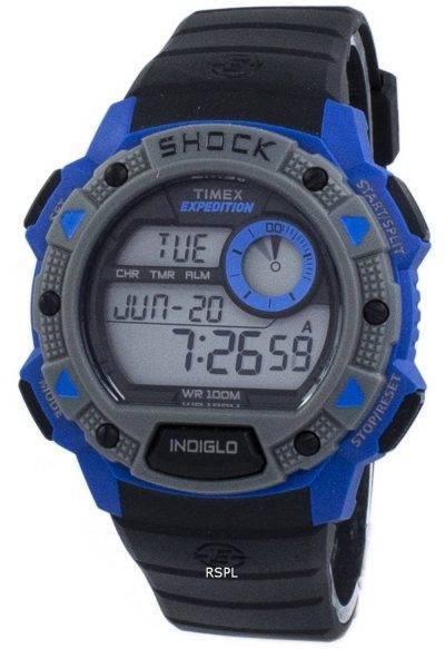 Timex Expedition Base Shock Indiglo Digital TW4B00700 Men's Watch