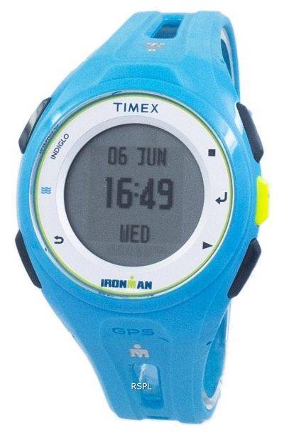 Timex Ironman Run X20 GPS Indiglo Digital TW5K87600 Unisex Watch