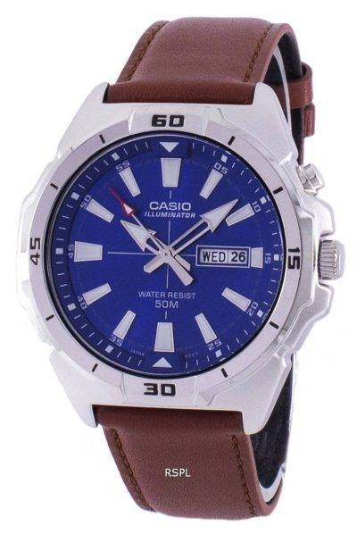 Casio Illuminator Analog Quartz MTP-E203L-2AV MTPE203L-2AV Men's Watch