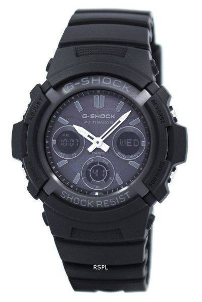 Casio G-Shock Atomic Multi Band 6 Analog Digital AWG-M100B-1A Mens Watch