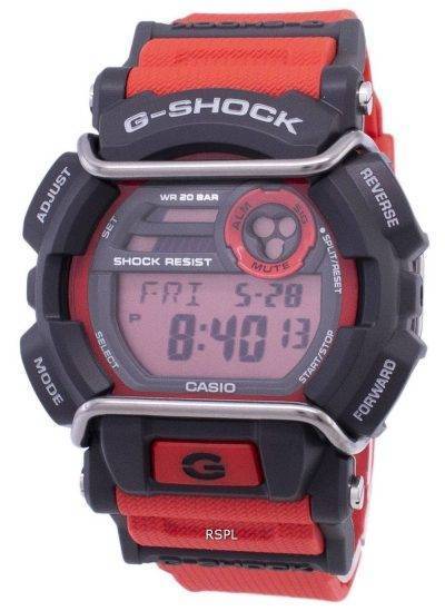 Casio G-Shock Flash Alert Super Illuminator 200M GD-400-4 Mens Watch