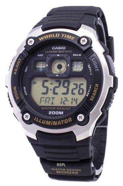 Casio Youth AE-2000W-9AV Illuminator 200M Digital Men's Watch