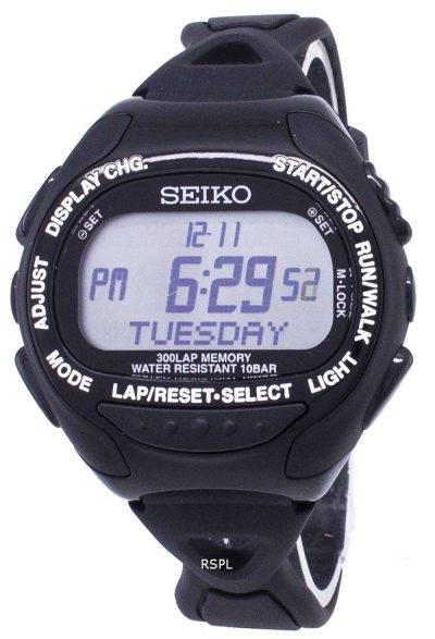 Seiko Prospex SBDH015 Super Runners Chronograph Quartz Men's Watch