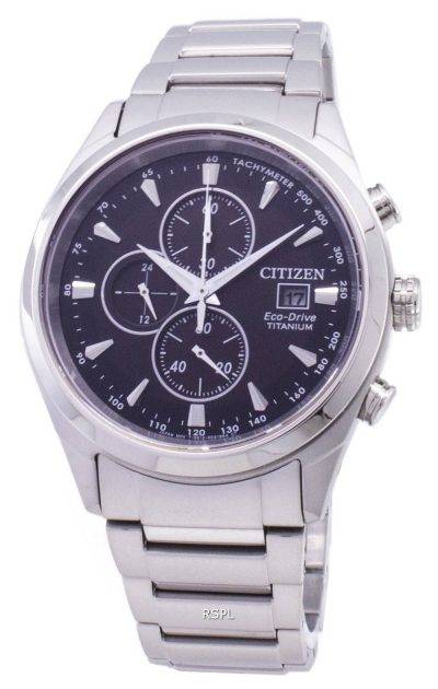 Citizen Eco-Drive CA0650-82F Chronograph Titanium Men's Watch