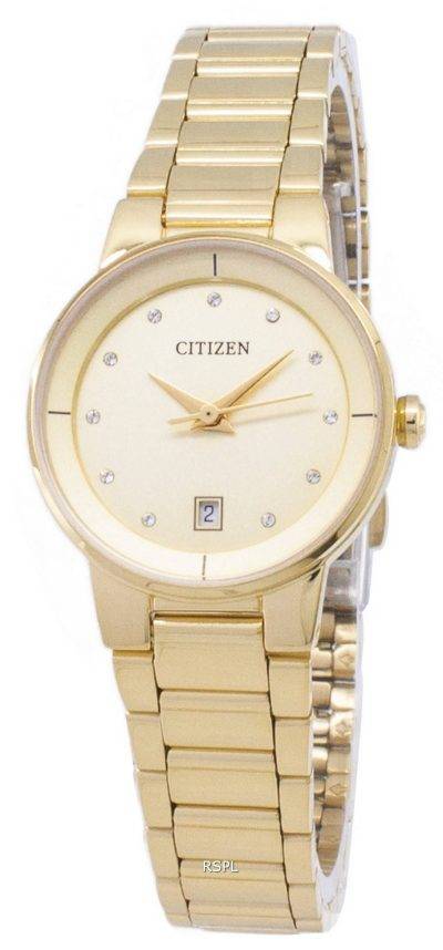 Citizen Automatic EU6012-58P Diamond Accents Analog Women's Watch
