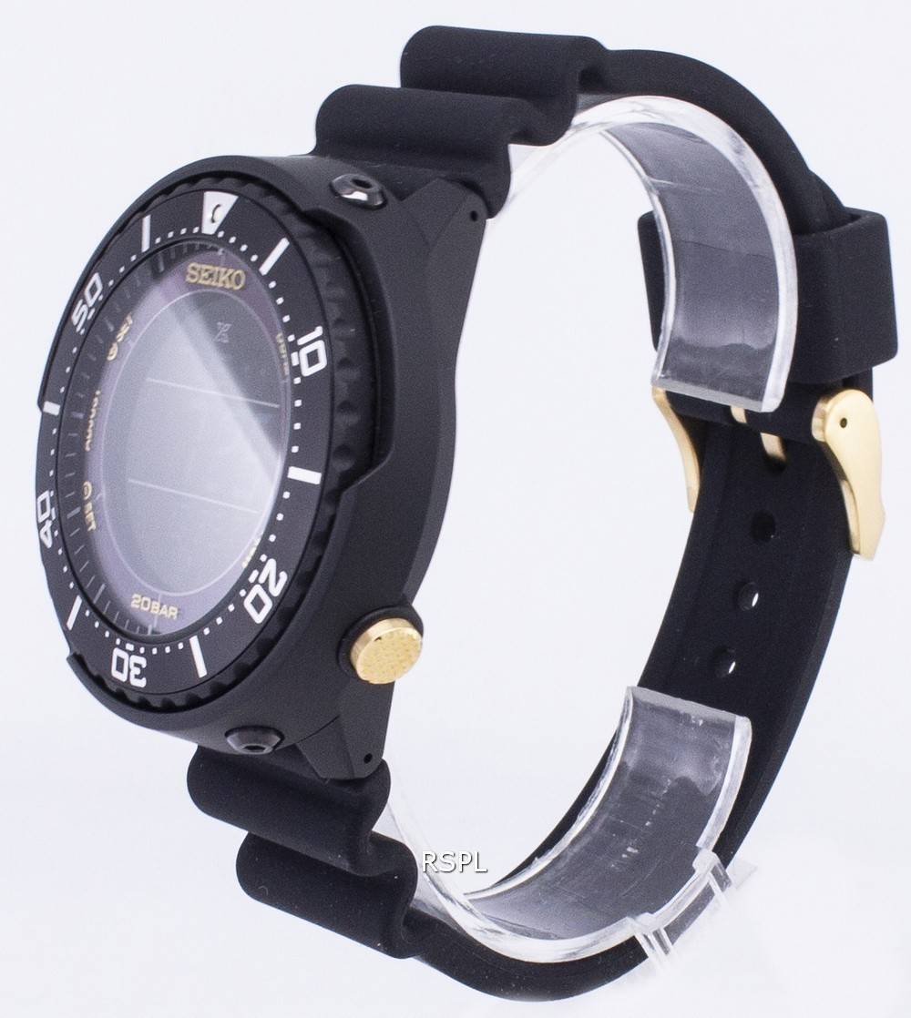 Seiko Prospex SBEP005 Fieldmaster Lowercase Dual Time Solar Men's Watch -  