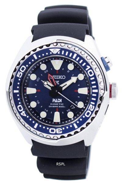 Seiko Prospex Kinetic GMT Diver's "PADI" Edition SUN065P SUN065P1 SUN065P Men's Watch