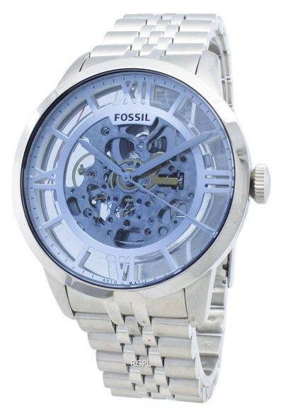 Refurbished Fossil Townsman ME3073 Automatic Skeleton Dial Men's Watch