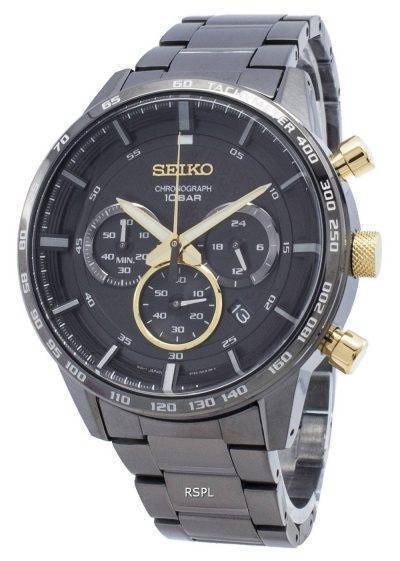 Seiko Chronograph SSB363 SSB363P1 SSB363P Tachymeter Quartz Men's Watch