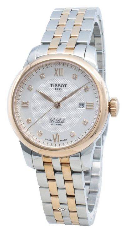 Tissot Le Locle T006.207.22.036.00 T0062072203600 Diamond Accents Automatic Women's Watch