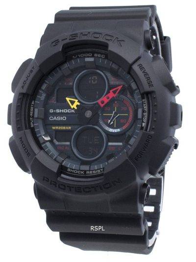 Casio G-Shock GA-140BMC-1A GA140BMC-1A World Time Quartz 200M Men's Watch
