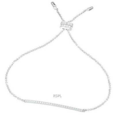 APM MONACO AB2785OX Croisette Silver Single-Line Women's Bracelet