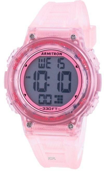 Armitron Sport 457086TPK Quartz Dual Time Women's Watch