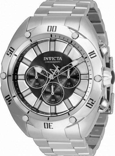 Invicta Venom Chronograph Black Dial Quartz 33750 100M Men's Watch