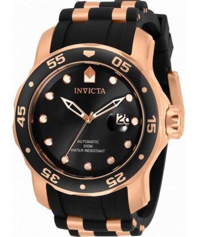 Invicta Pro Diver Black Dial Automatic 33340 200M Mens Watch