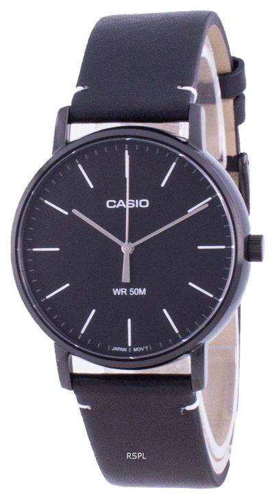 Casio Black Dial Quartz MTP-E171BL-1E MTPE171BL-1 Mens Watch