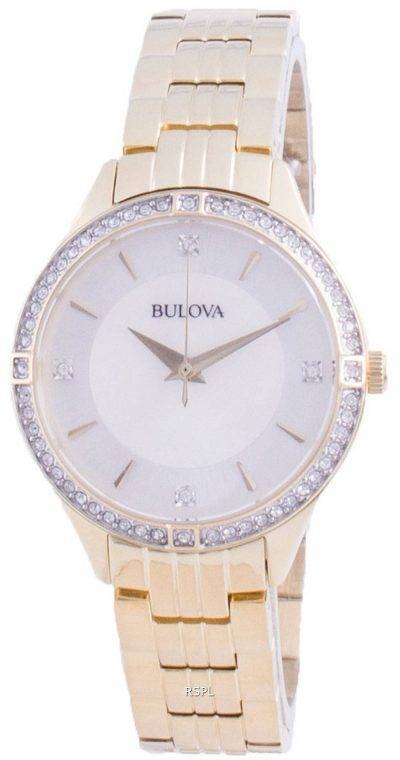 Bulova Diamond Accents Quartz 98L274 Womens Watch