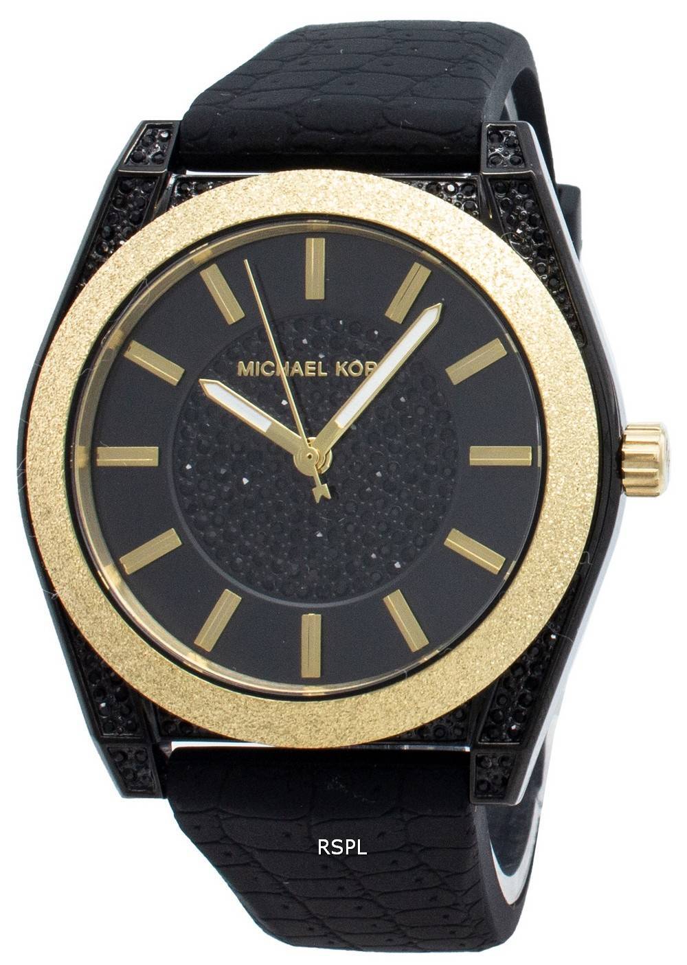 matte black mk watch