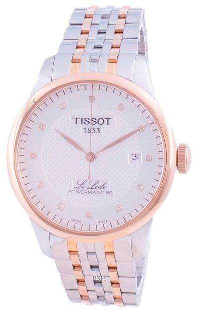 Tissot Le Locle Powermatic 80 Automatic T006.407.22.036.01 T0064072203601 100M Men's Watch