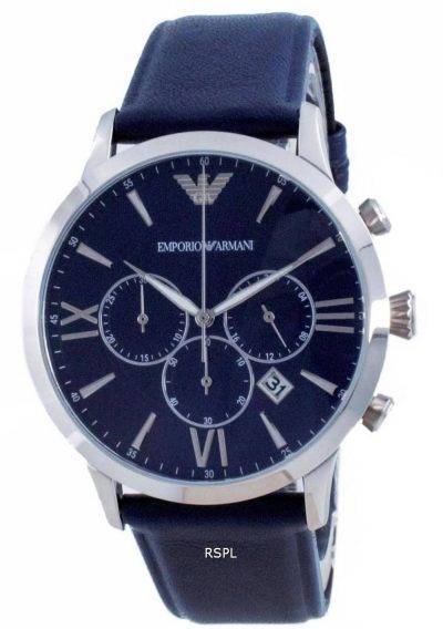 Emporio Armani Giovanni Chronograph Blue Dial Quartz AR11226 Men's Watch