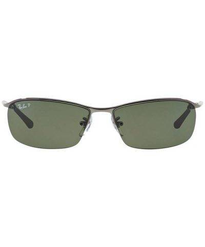 Ray-Ban Rectangular Polarized RB3183-004-9A-63 Men's Sunglasses