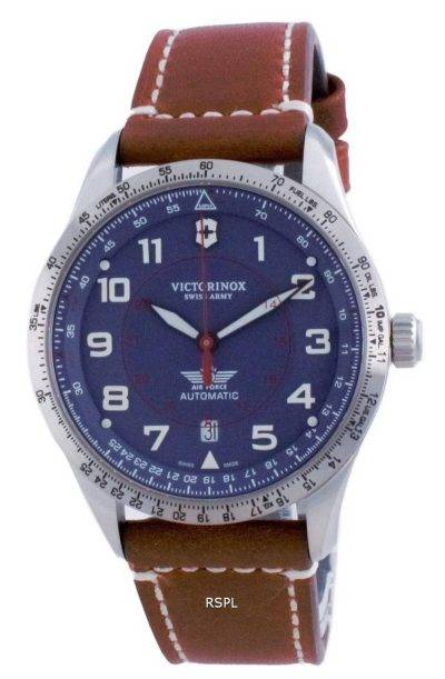 Victorinox Airboss Swiss Army Airboss Blue Dial Automatic 241887 100M Mens Watch
