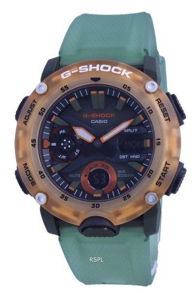 Casio G-Shock Special Colour Analog Digital GA-2000HC-3A GA2000HC-3 200M Mens Watch