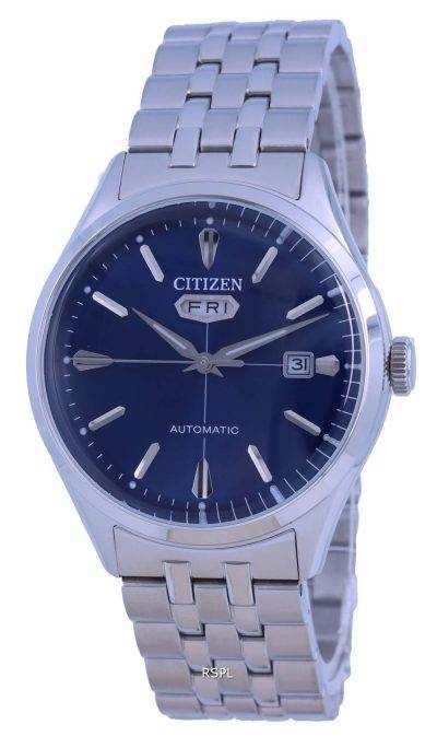 Citizen C7 Blue Dial Stainless Steel Automatic NH8390-71L Mens Watch