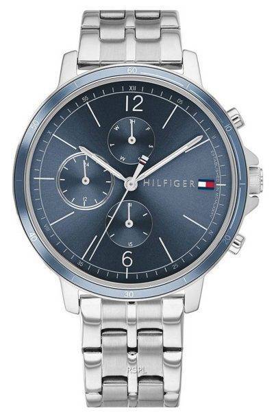 Tommy Hilfiger Madison Blue Dial Stainless Steel Quartz 1782188 Womens Watch