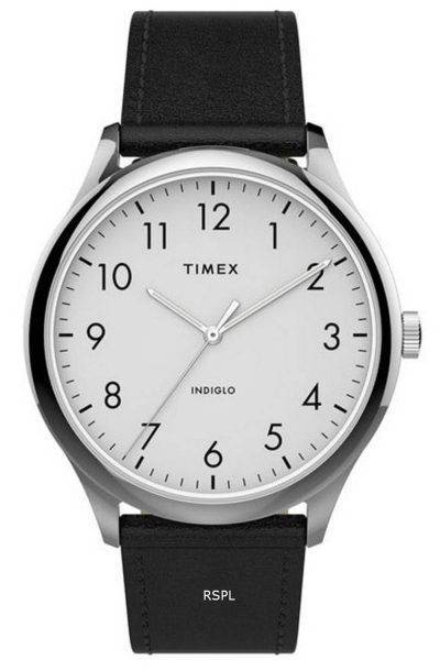 Timex Modern Easy Reader White Dial Quartz TW2T71800 Mens Watch