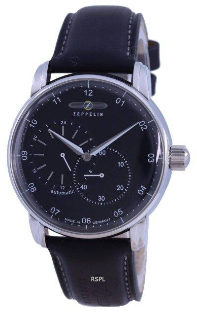Zeppelin New Captains Line Leather Strap Automatic 8662-2 86622 Mens Watch