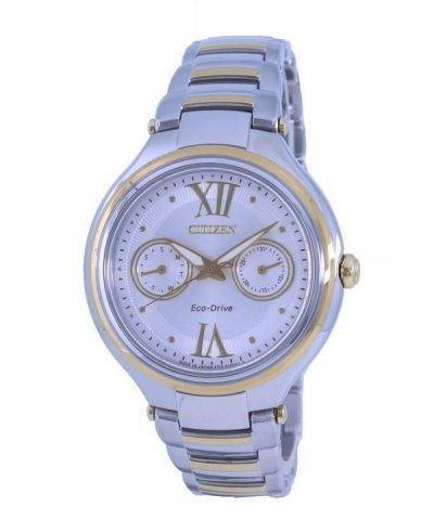 Citizen Silver Dial Stainless Steel Eco-Drive FD4005-57A Women's Watch