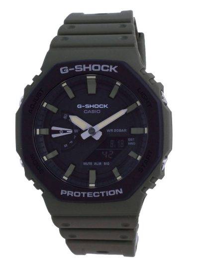 Casio G-Shock Analog Digital Carbon Core Guard GA-2110SU-3A GA2110SU-3 200M Mens Watch