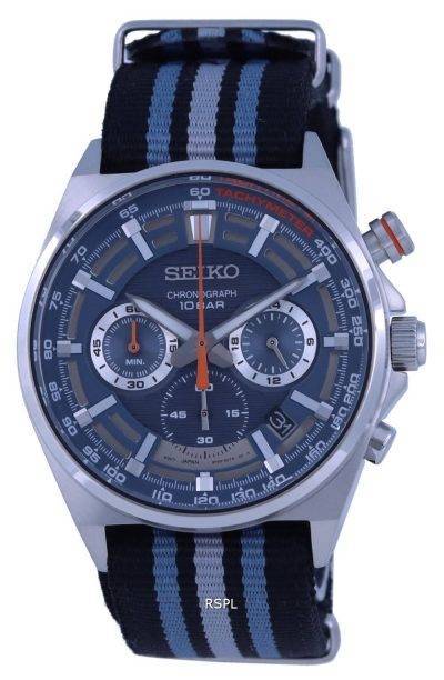 Seiko Sports Chronograph Quartz Divers SSB409 SSB409P1 SSB409P 100M Mens Watch