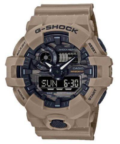 Casio G-Shock Special Colour Model Analog Digital Quartz GA-700CA-5A GA700CA-5 200M Mens Watch