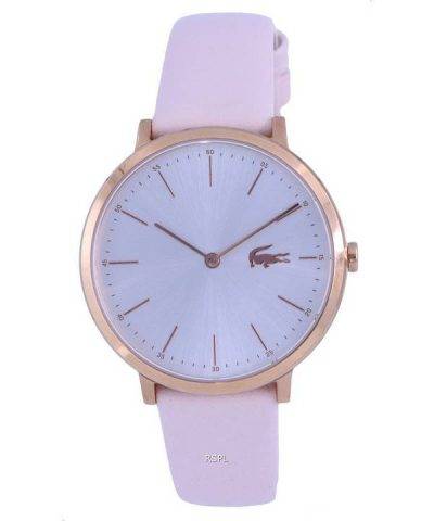 Lacoste Moon Rose Gold Tone Stainless Steel Silver Dial Quartz LA-2000948.G Womens Watch