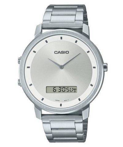 Casio Standard Stainless Steel Analog Digital MTP-B200D-7E MTPB200D-7 Mens Watch