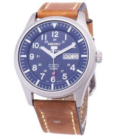 Seiko 5 Sports SNZG11K1-LS17 Automatic Brown Leather Strap Men's Watch