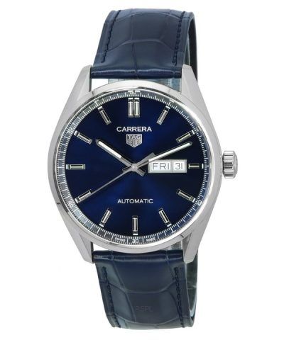 TAG Heuer Carrera Day-Date Blue Dial Automatic WBN2012.FC6502 100M Men's Watch