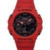 Casio G-Shock Analog Digital Resin Strap Black Dial Quartz GA-B001-4A 200M Mens Watch