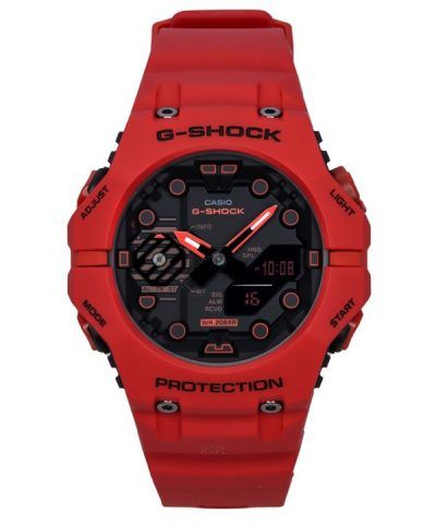 Casio G-Shock Analog Digital Resin Strap Black Dial Quartz GA-B001-4A 200M Mens Watch