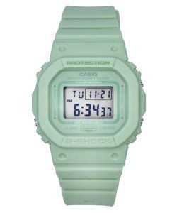 Casio G-Shock Digital Green Resin Strap Green Dial Quartz GMD-S5600BA-3 200M Women's Watch